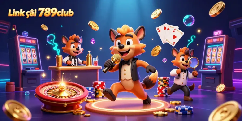 Experience thrilling moments at 789club with this vibrant scene showcasing Link vào 789club and energetic characters.