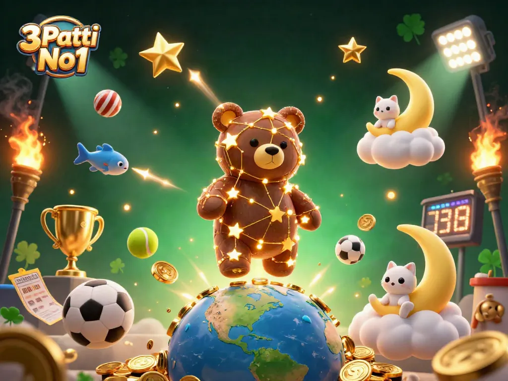 Engage in winning strategies with 3 Patti No1 while enjoying dynamic gameplay, colorful characters, and sports elements.
