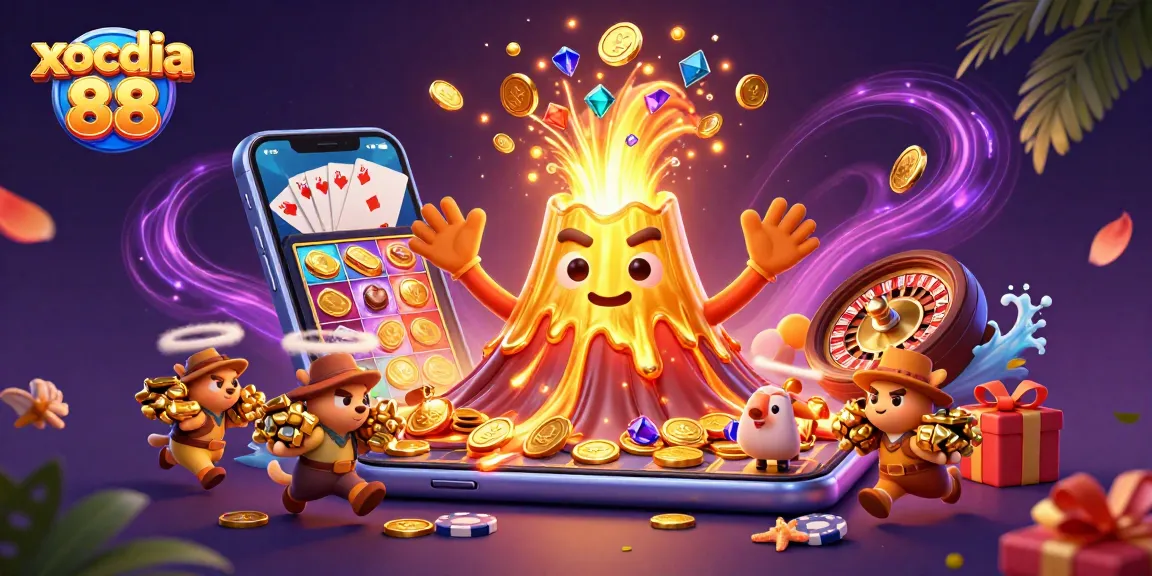 Win big with xocdia 88 while enjoying vibrant treasure-filled adventures in a dynamic casino scene.
