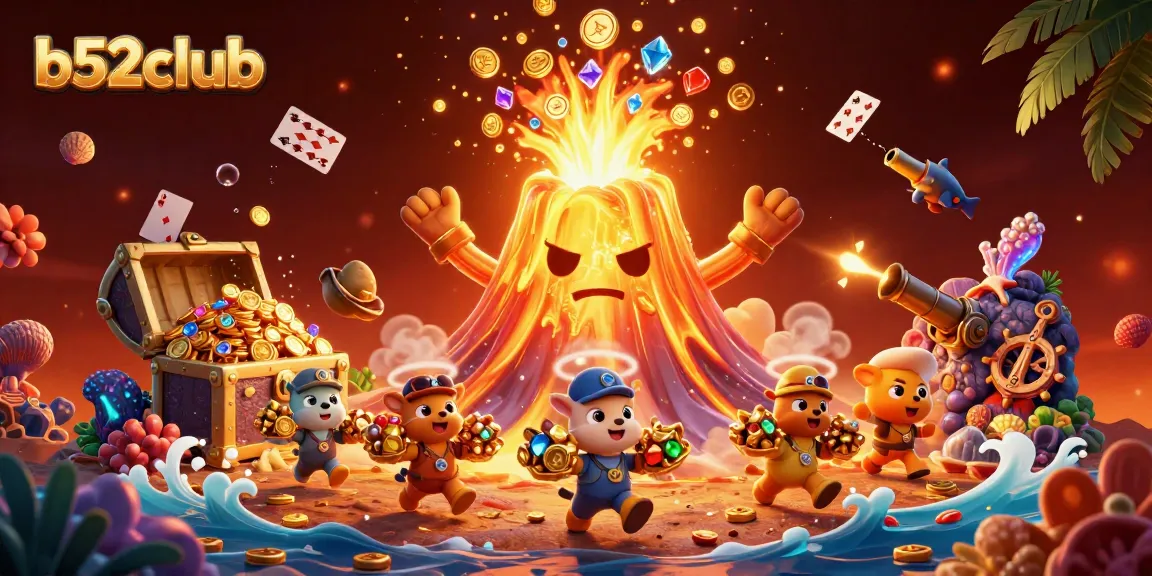 Experience exciting wins at b52club with thrilling games and vibrant 3D illustrations.