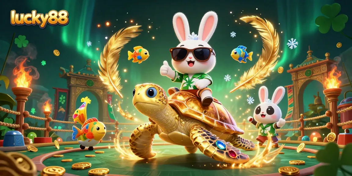 Get lucky88 bonuses while enjoying gaming adventures in an electrifying casino illustration.