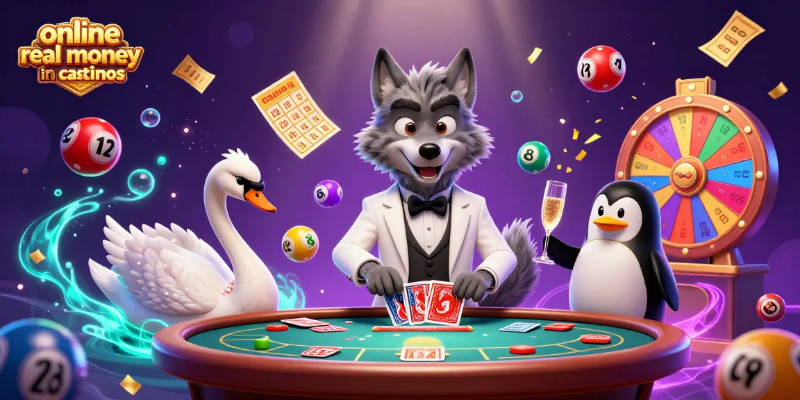 Experience the thrill of online real money casinos in Australia with vibrant games and captivating characters.
